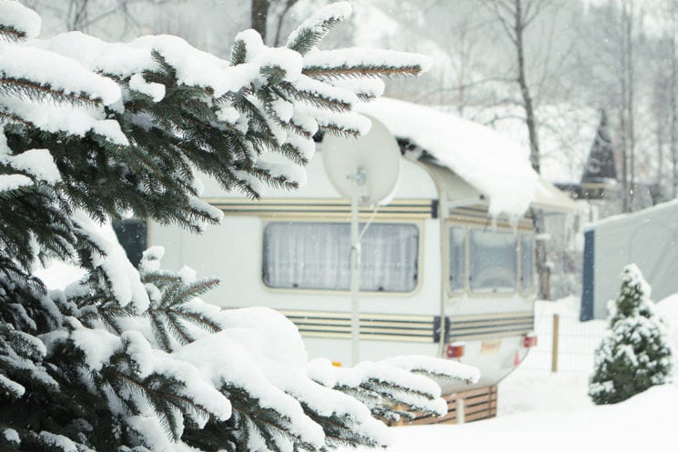 Wintercamping - Campingplatz in Schladming